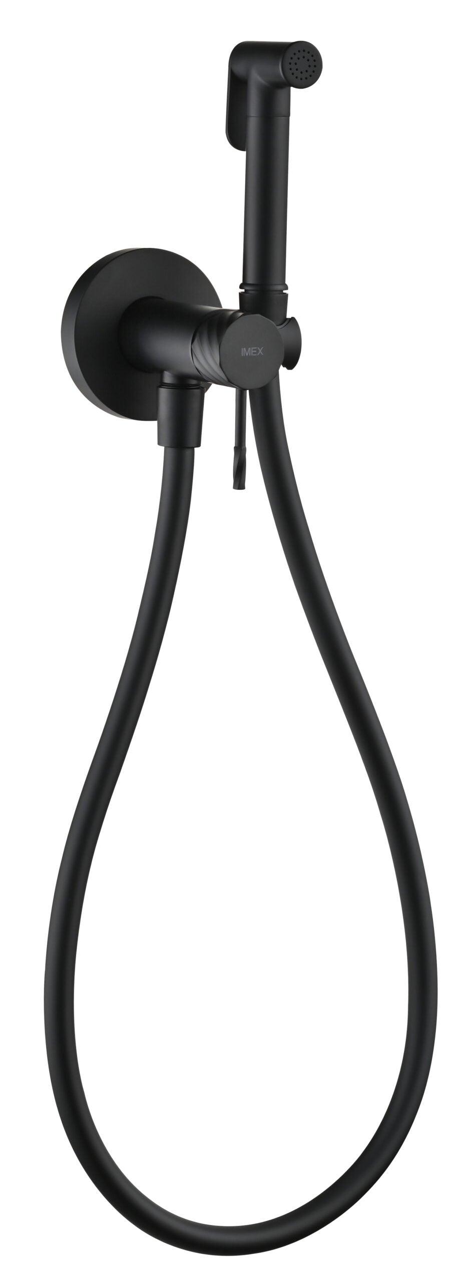 Bless Matte Black Concealed Bidet Mixer, main product view