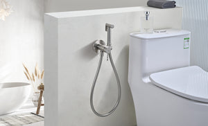 Bless Brushed Nickel Concealed Bidet Mixer, view 2