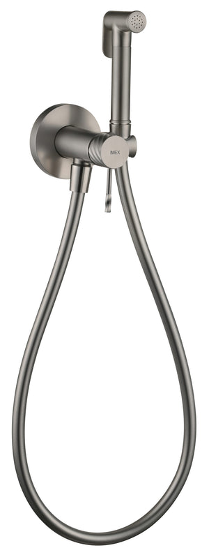 Bless Brushed Nickel Concealed Bidet Mixer, main product view