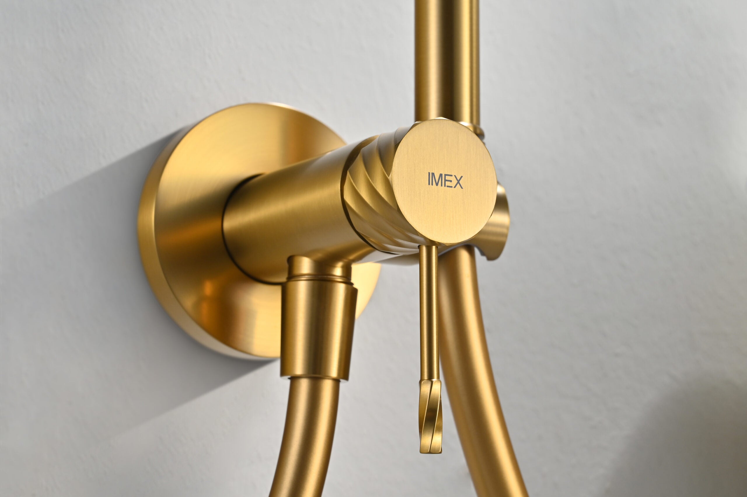 Bless Brushed Gold Concealed Bidet Mixer, view 3