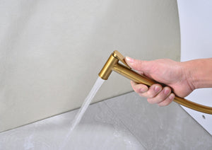 Bless Brushed Gold Concealed Bidet Mixer, view 2