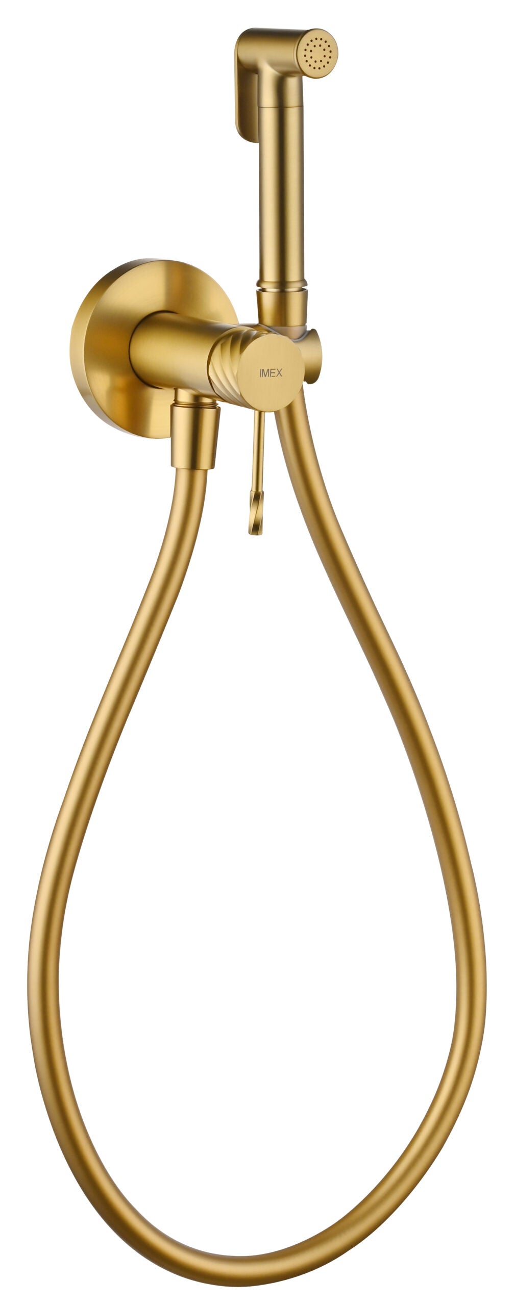Bless Brushed Gold Concealed Bidet Mixer, main product view