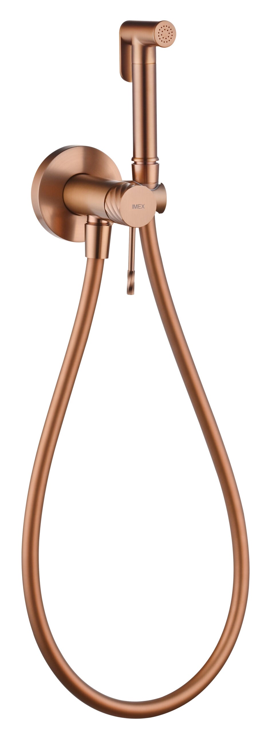 Bless Brushed Rose Gold Concealed Bidet Mixer, main product view