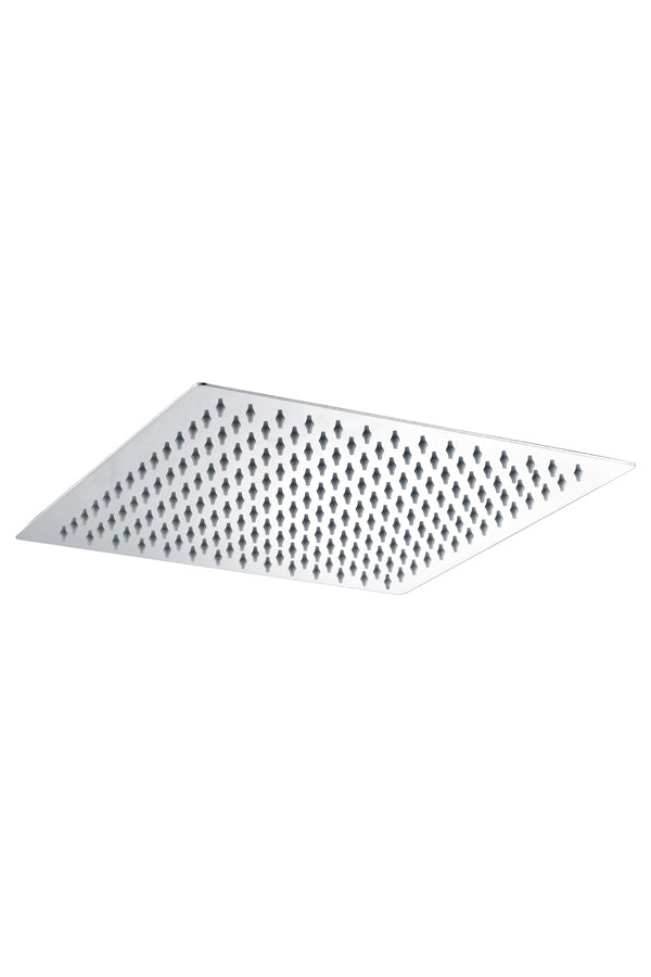 30x30 Chrome Square Rainfall Shower Head, view 2