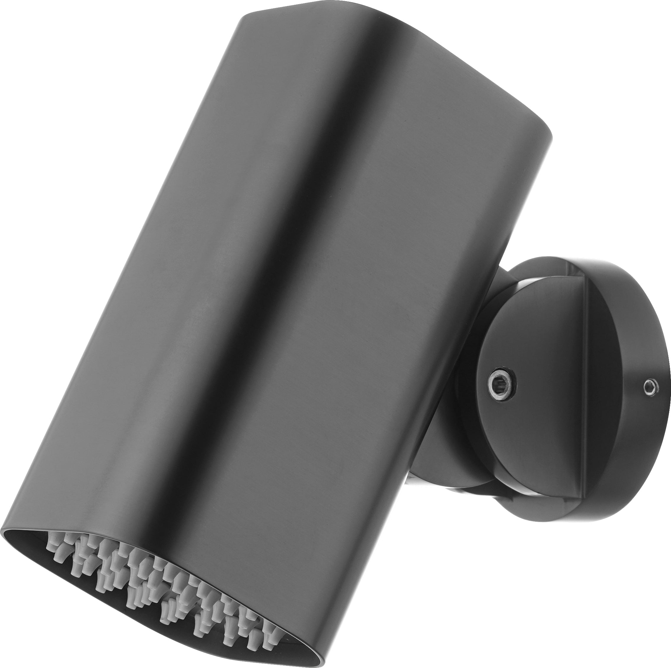 Tube Black Gun Metal Square Rain Head, main product view