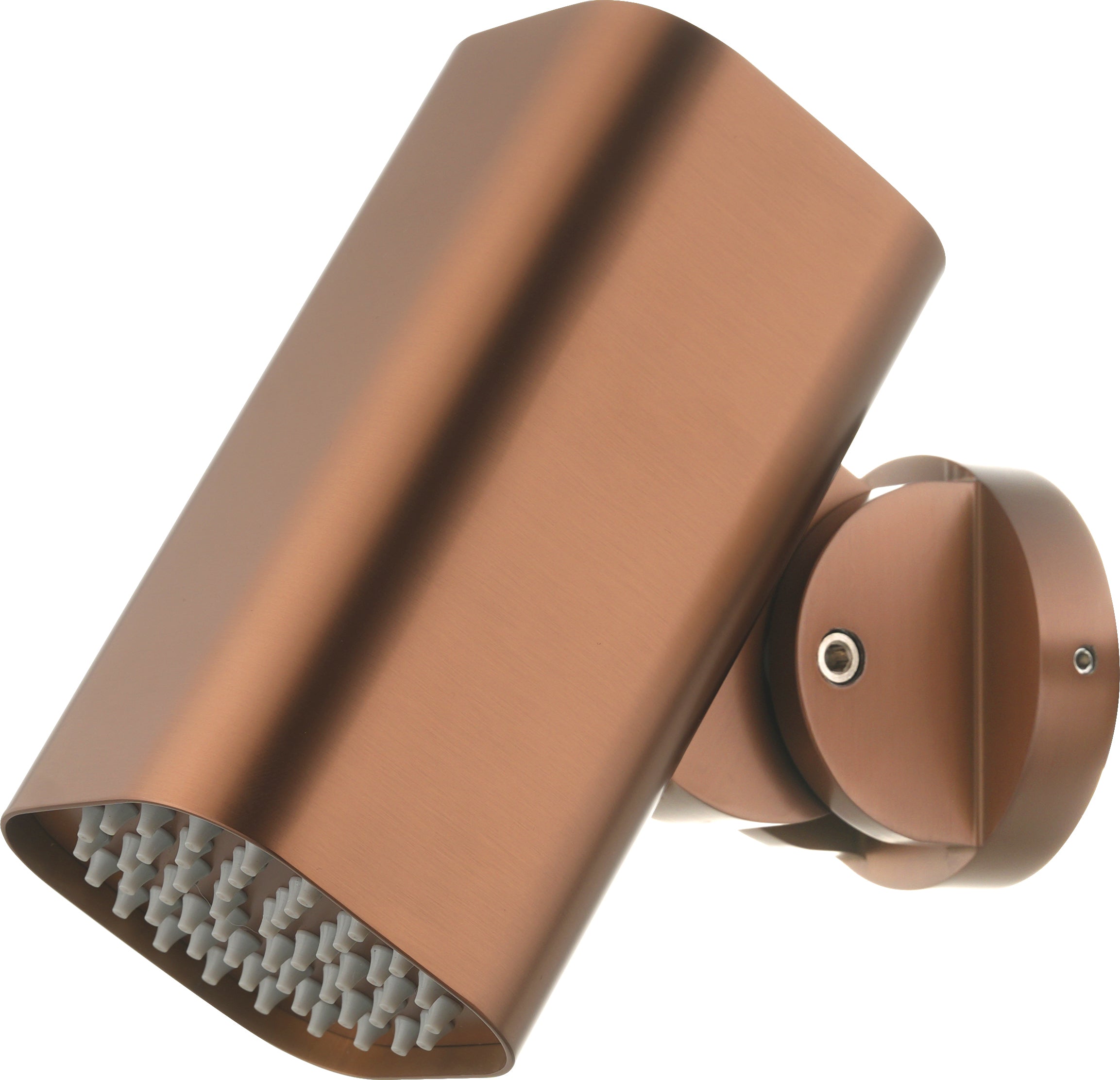 Tube Brushed Rose Gold Square Rain Head, main product view
