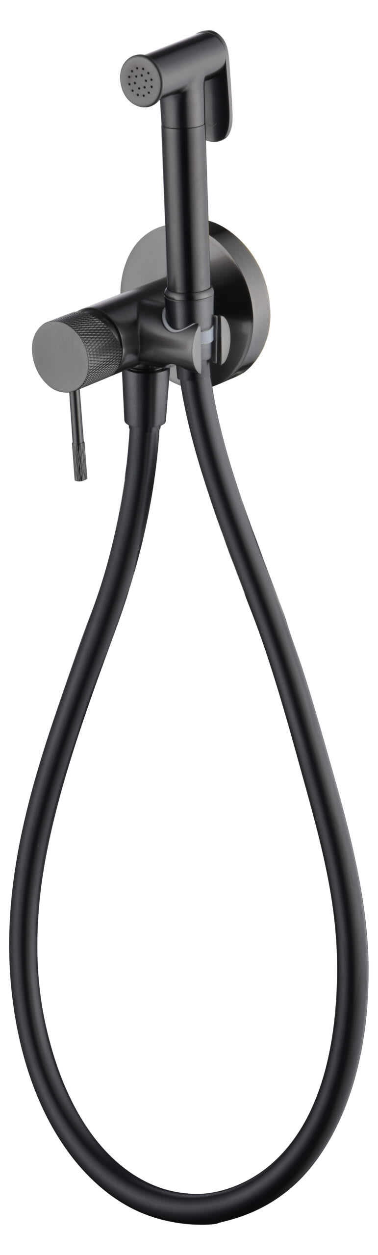 Grifo Empotrado De Bidé Line Negro Gun Metal
