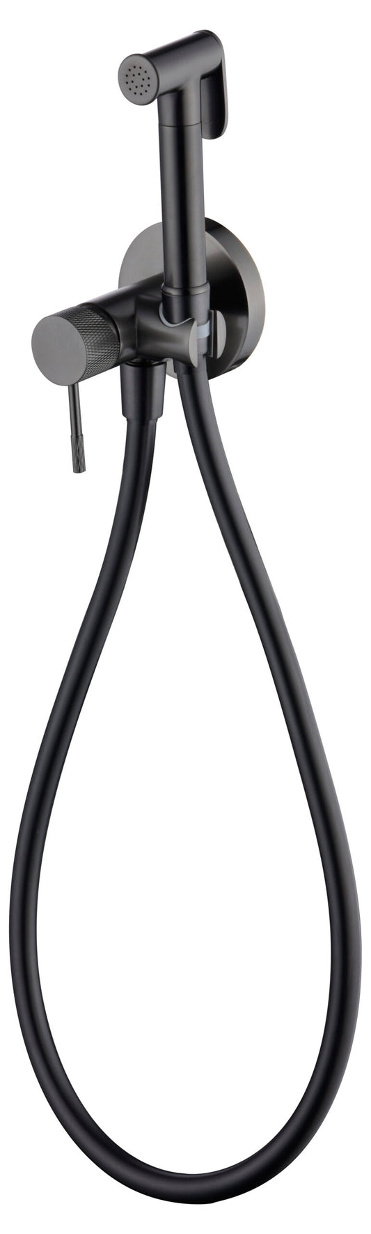 Grifo Empotrado De Bidé Line Negro Gun Metal