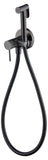 Grifo Empotrado De Bidé Line Negro Gun Metal