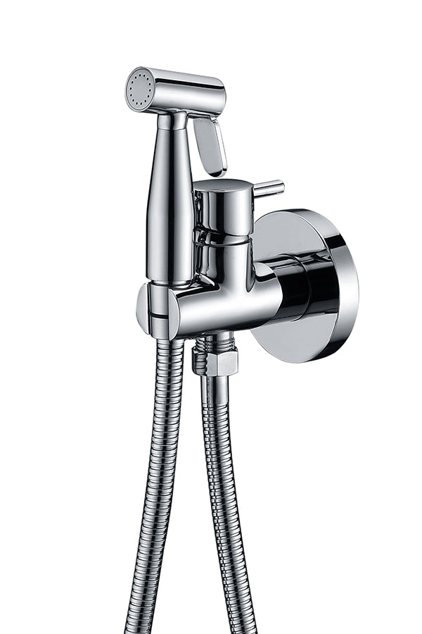 Chrome Built-in Bidet Faucet Modern Bathroom Design, view 2