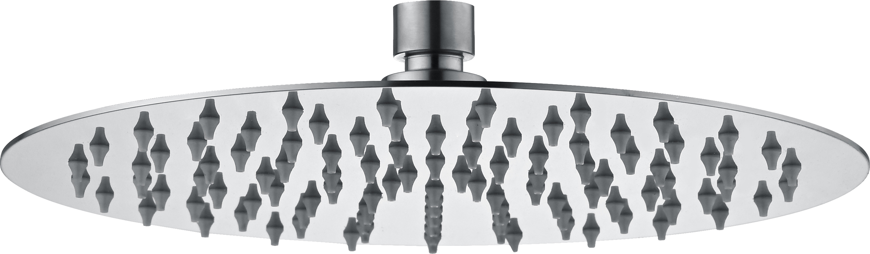 Round Chrome Shower Head 30cm Stainless Steel, view 2