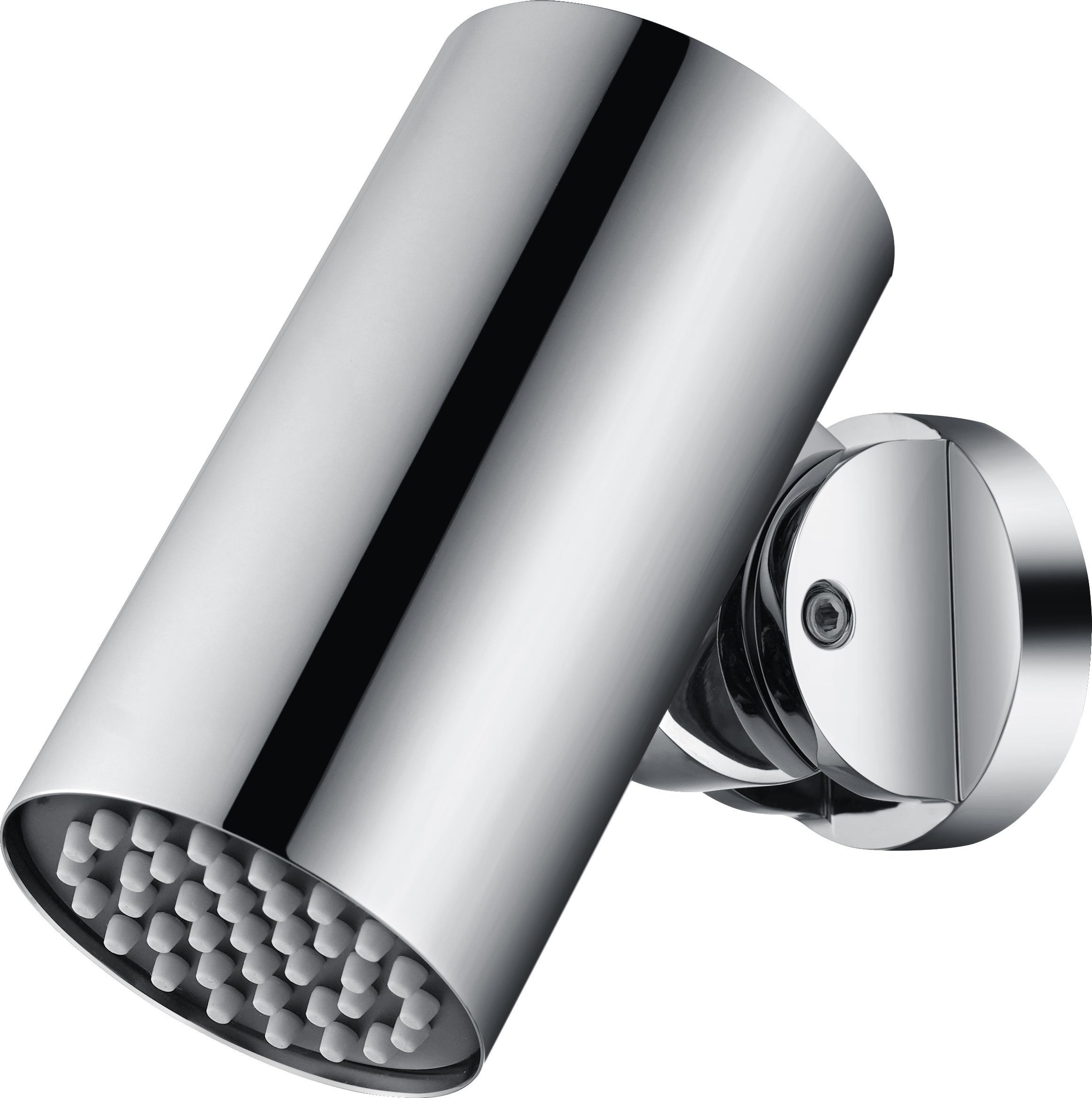 Tube Chrome Round Rain Head for Concealed Showers, main product view