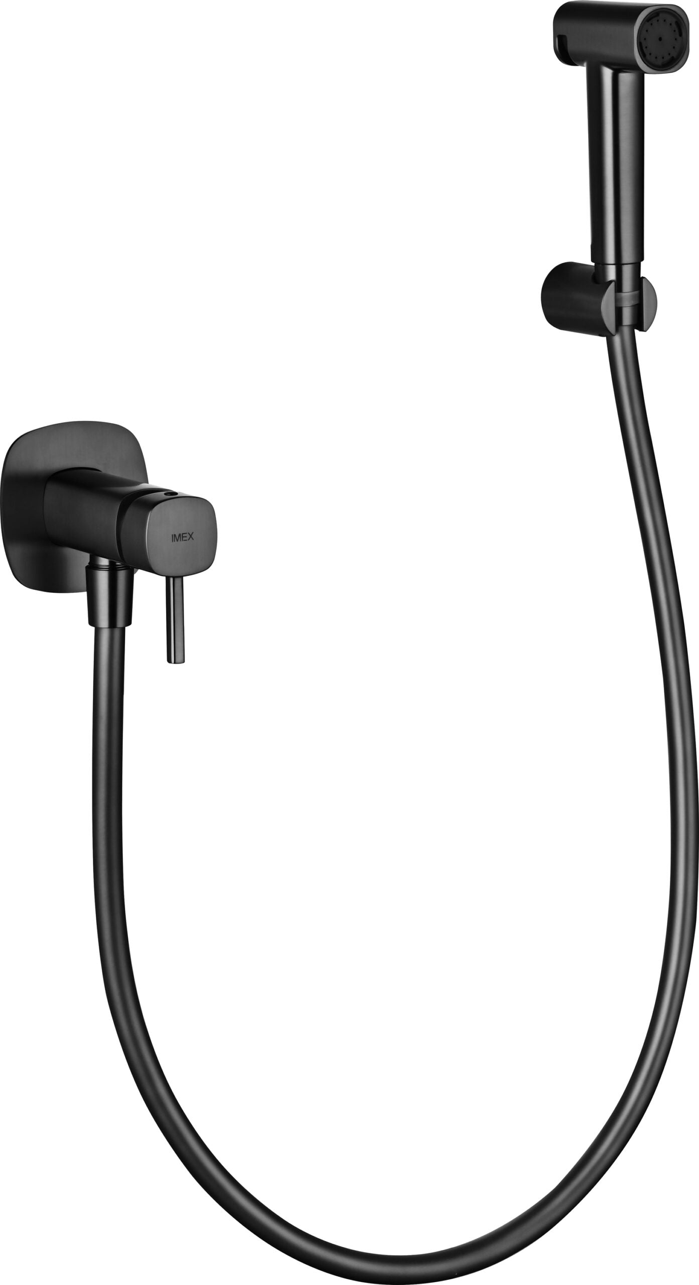Toscana Black Gun Metal Concealed Bidet Mixer, main product view