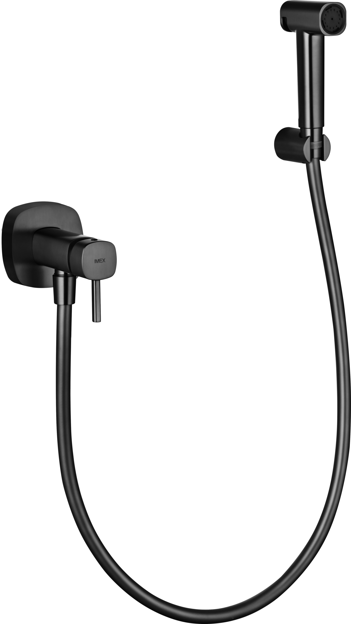 Toscana Black Gun Metal Concealed Bidet Mixer, view 2