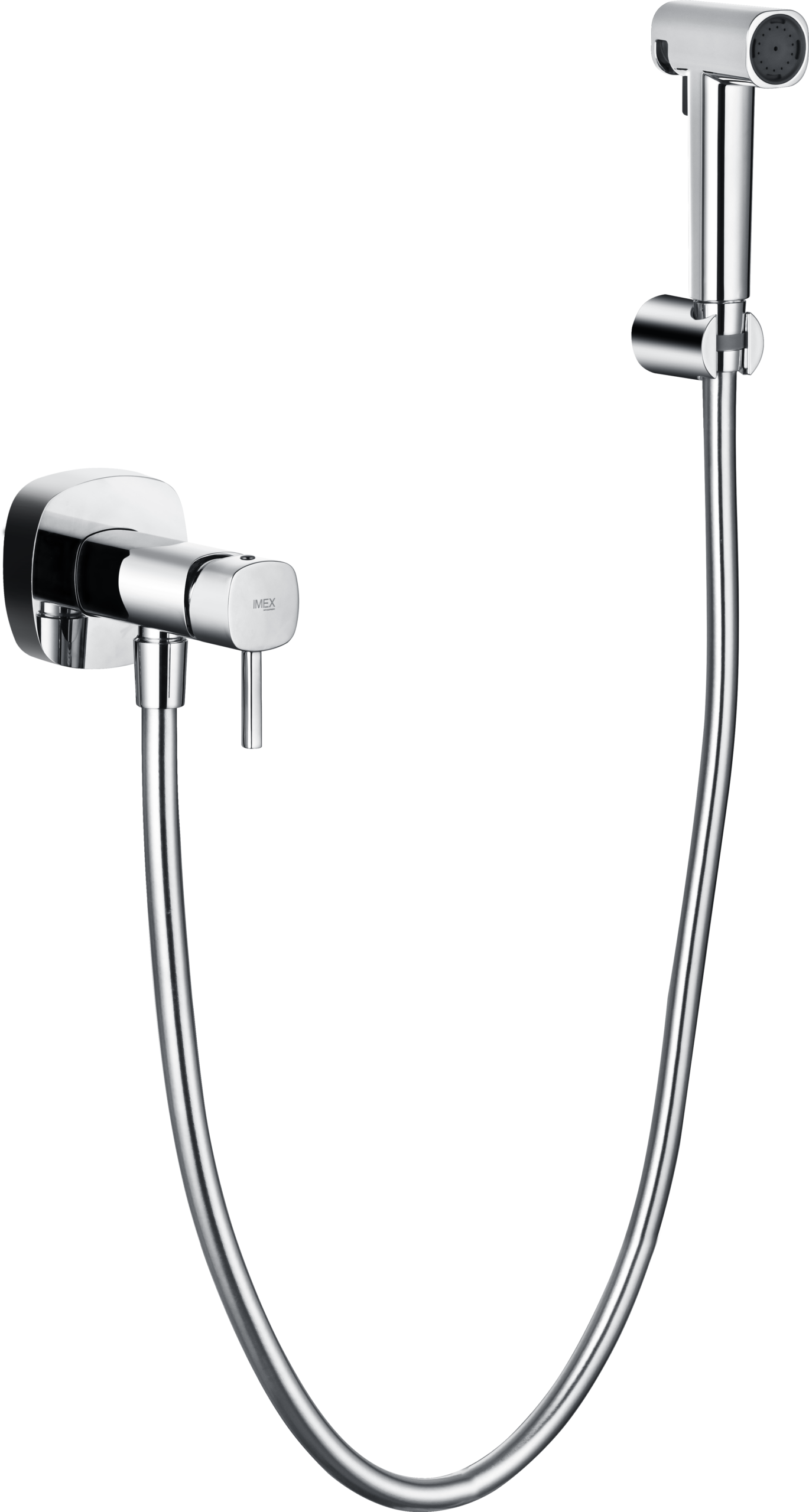 Toscana Chrome Concealed Bidet Mixer, view 6