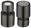 Aireador Rótula M22H De Cocina Dos Funciones Acabado Negro Gun Metal - Bathroom Product