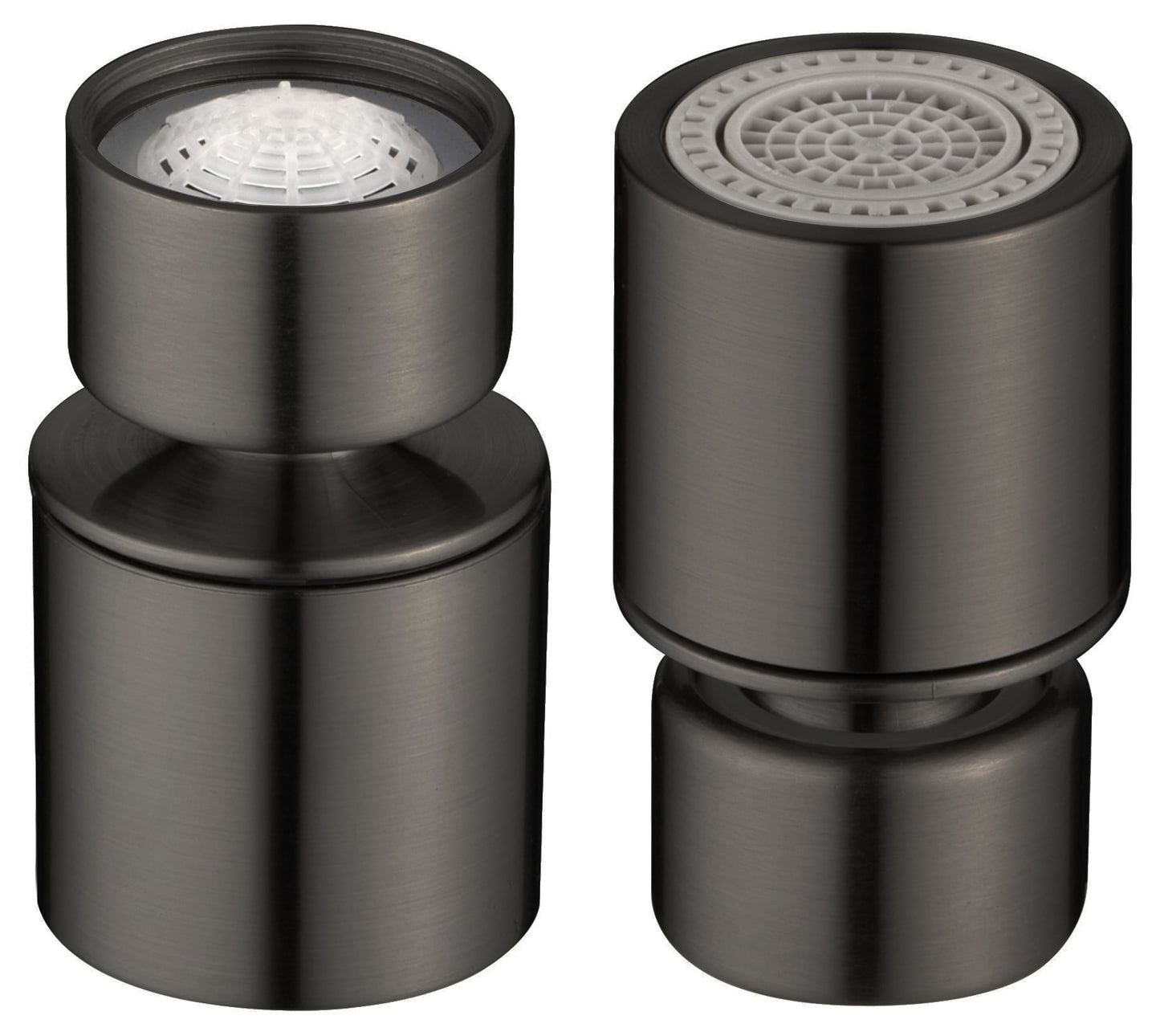 Aireador Rótula M22H De Cocina Dos Funciones Acabado Negro Gun Metal - Bathroom Product