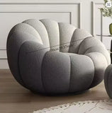 Sillón nórdico perezoso con forma de nube de calabaza 