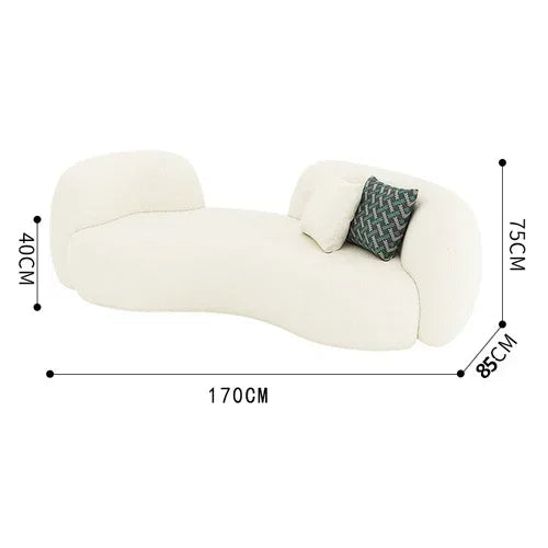 Italian Minimalist Nordic 2 Seater Couch Sofa