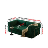 Modern Minimalist Corduroy Bed Compressed Sofa