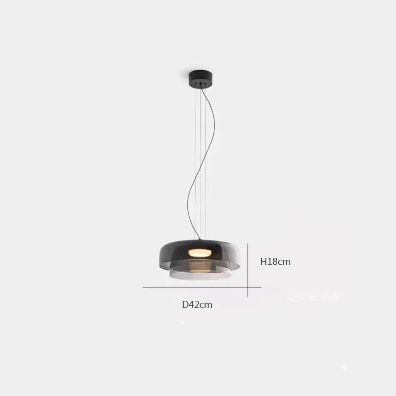 Nordic Glass LED Ceiling Chandelier Pendant Lights