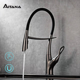 Touch Switch Cold Hot Dual Control Magnetic Sink Faucet