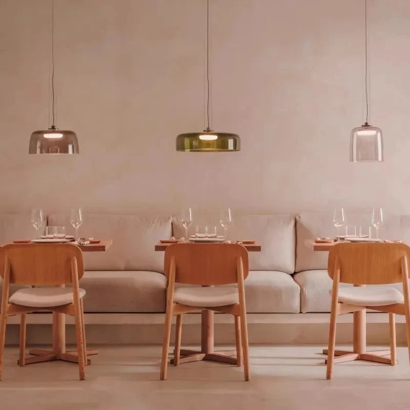 Nordic Glass LED Ceiling Chandelier Pendant Lights