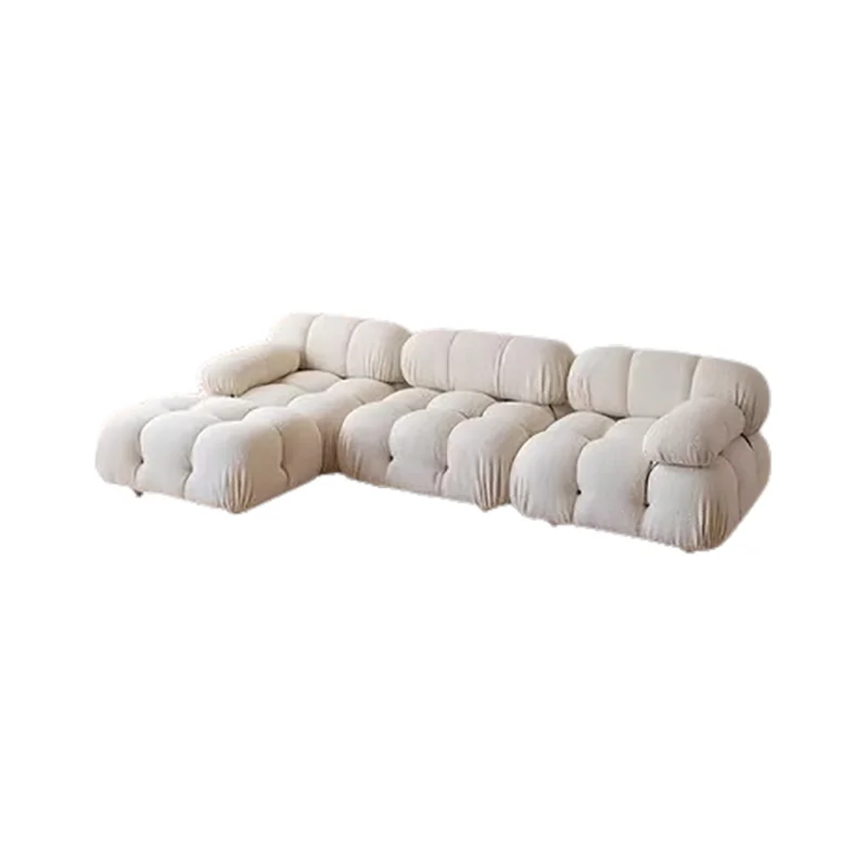 Nordic Modular Sectional Minimalist Compressed Sofa