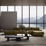 Italian Minimalist Pine Fabric Sofa