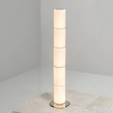 Nordic LED Stand Lighting Smoke Glass Floor Lamp