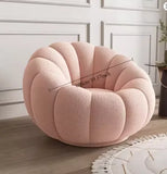 Sillón nórdico perezoso con forma de nube de calabaza 