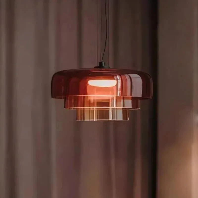 Nordic Glass LED Ceiling Chandelier Pendant Lights
