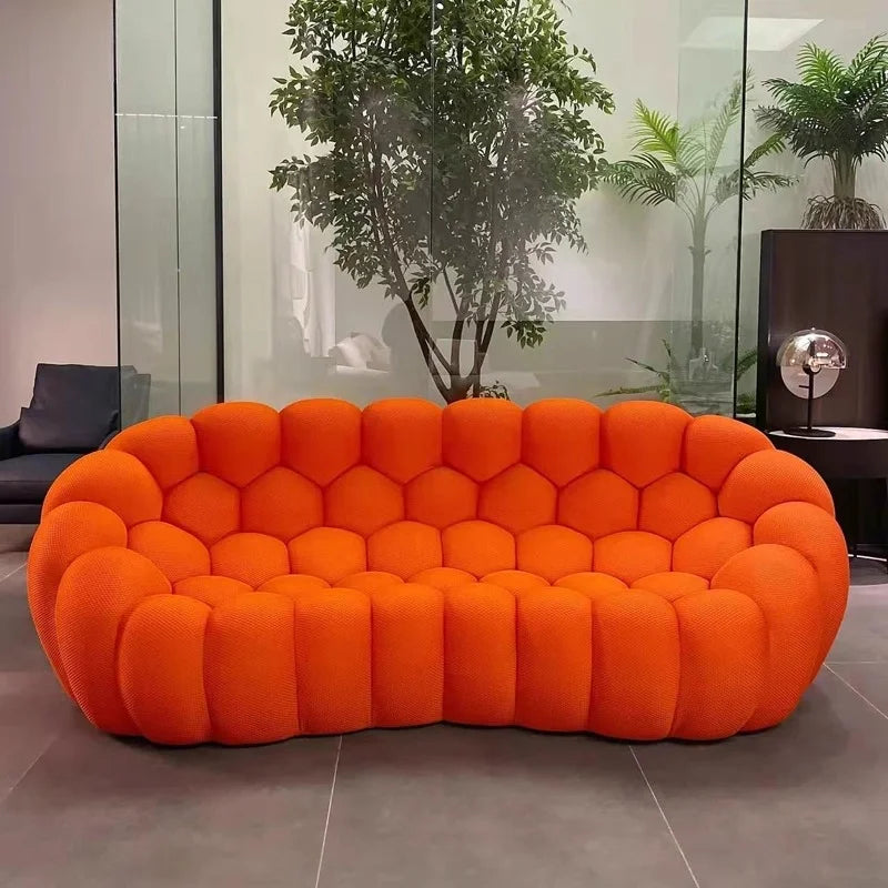 3 Seater Modern Nordic Bubble Compressed Sofa