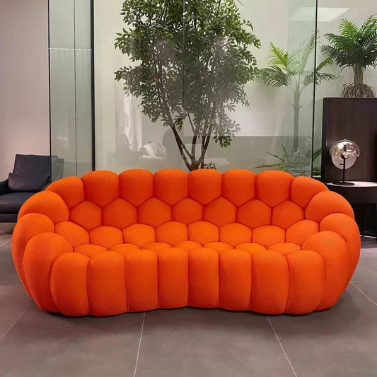 3 Seater Modern Nordic Bubble Compressed Sofa