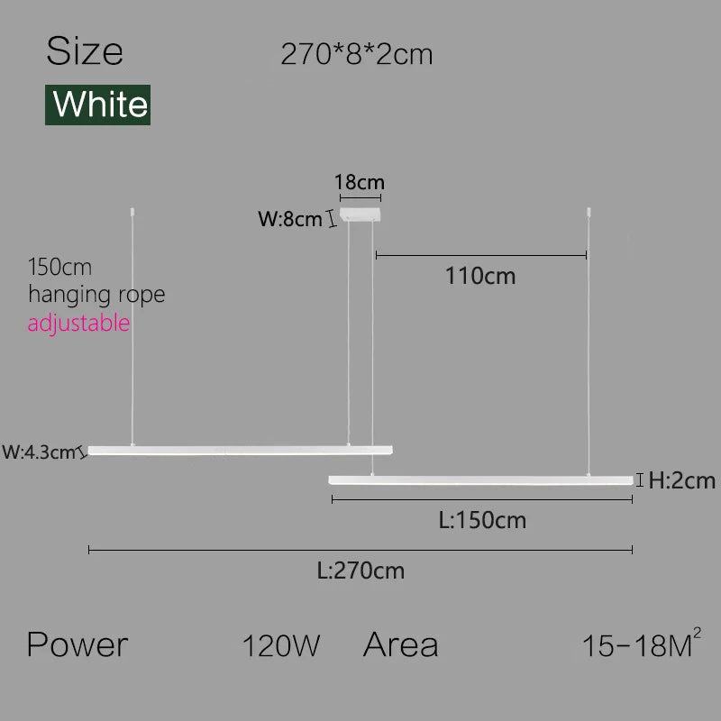 Nordic Modern Minimalist LED Pendant Lamp