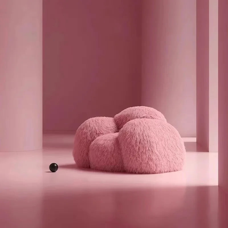 Modern Plush Nordic Minimalist Compressed Sofa