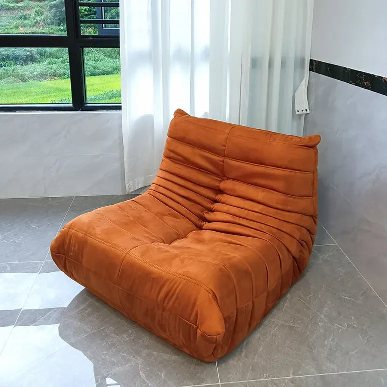 Suede Single Person Bean Bag Chair