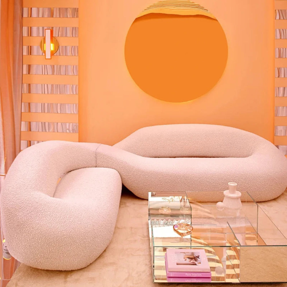 Italian High End Sofa Modern Luxury Style for Contemporary Interiors