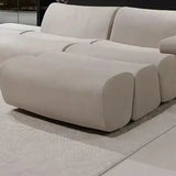 Italian Minimalist Pine Fabric Sofa