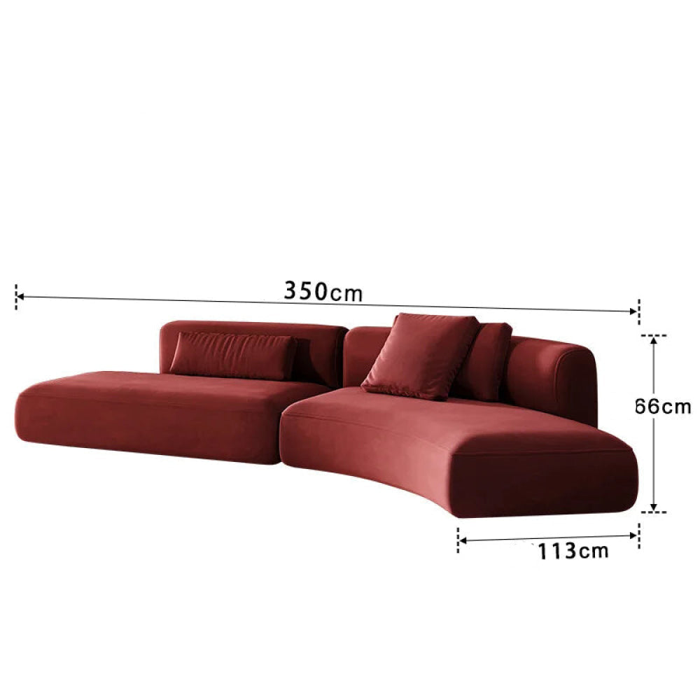 Creative Nordic Designer Sofa Unique Romantic Style High Comfort