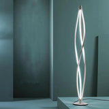 Geometrische LED-Stehleuchte, moderne Kunst, Standleuchte