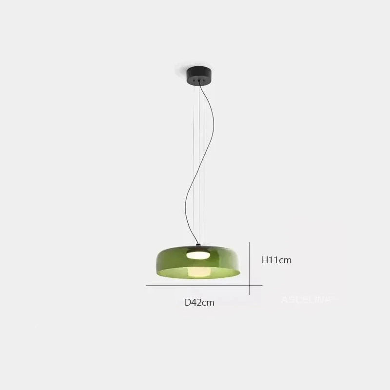 Nordic Glass LED Ceiling Chandelier Pendant Lights