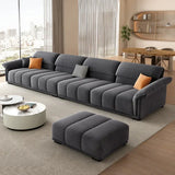 Minimalist Modular Velvet Sectional Compressed Sofa