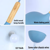 LED Colored Wooden Pendant Light  Lamp