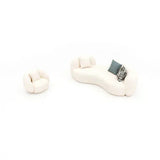 Italian Minimalist Nordic 2 Seater Couch Sofa