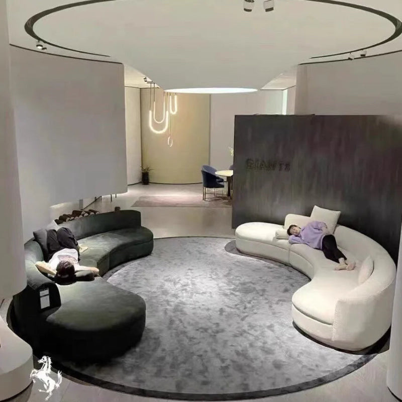 Modern Minimalist Italian Moon Sofa