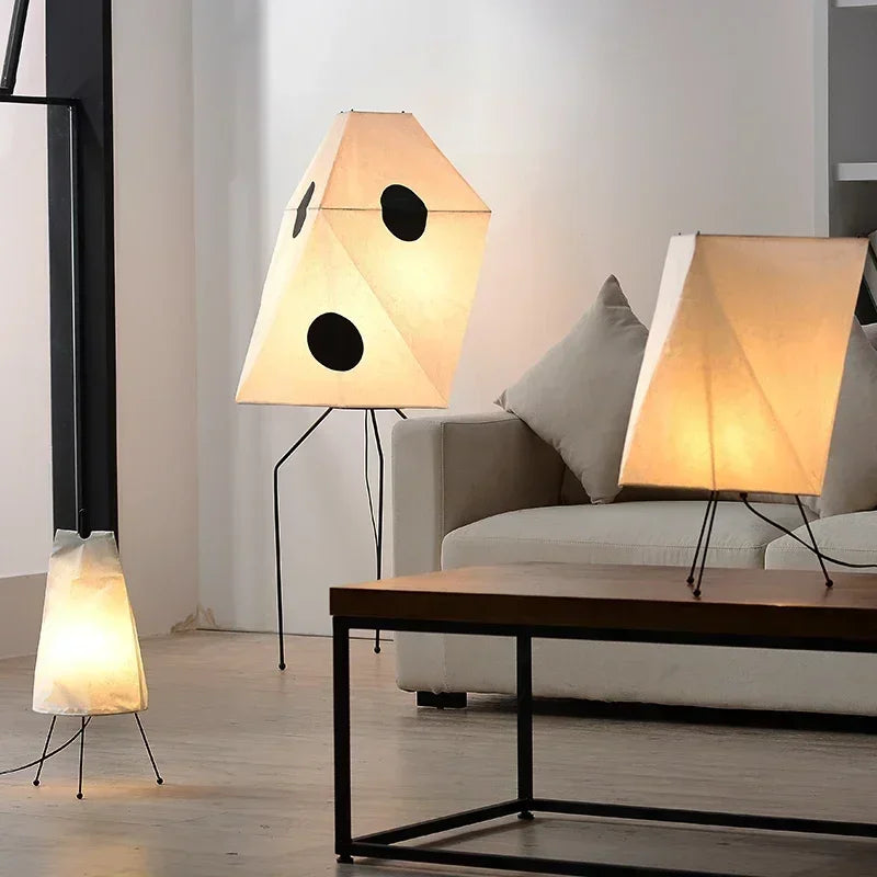 LED Paper Stand Light Corner Floor Light Lamp