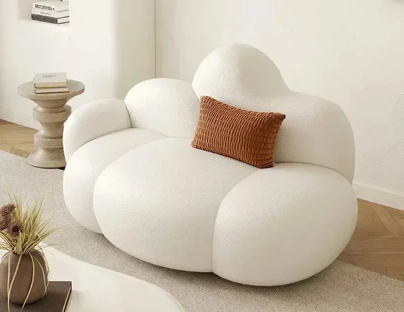 Nordic Cloud Shaped Compressed Modern Sofa