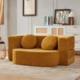 Foldable Bed Modular Retro Arm Compressed Sofa