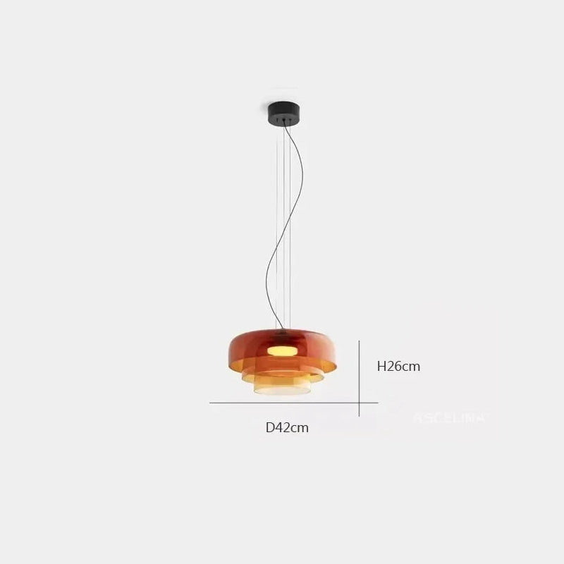 Nordic Glass LED Ceiling Chandelier Pendant Lights